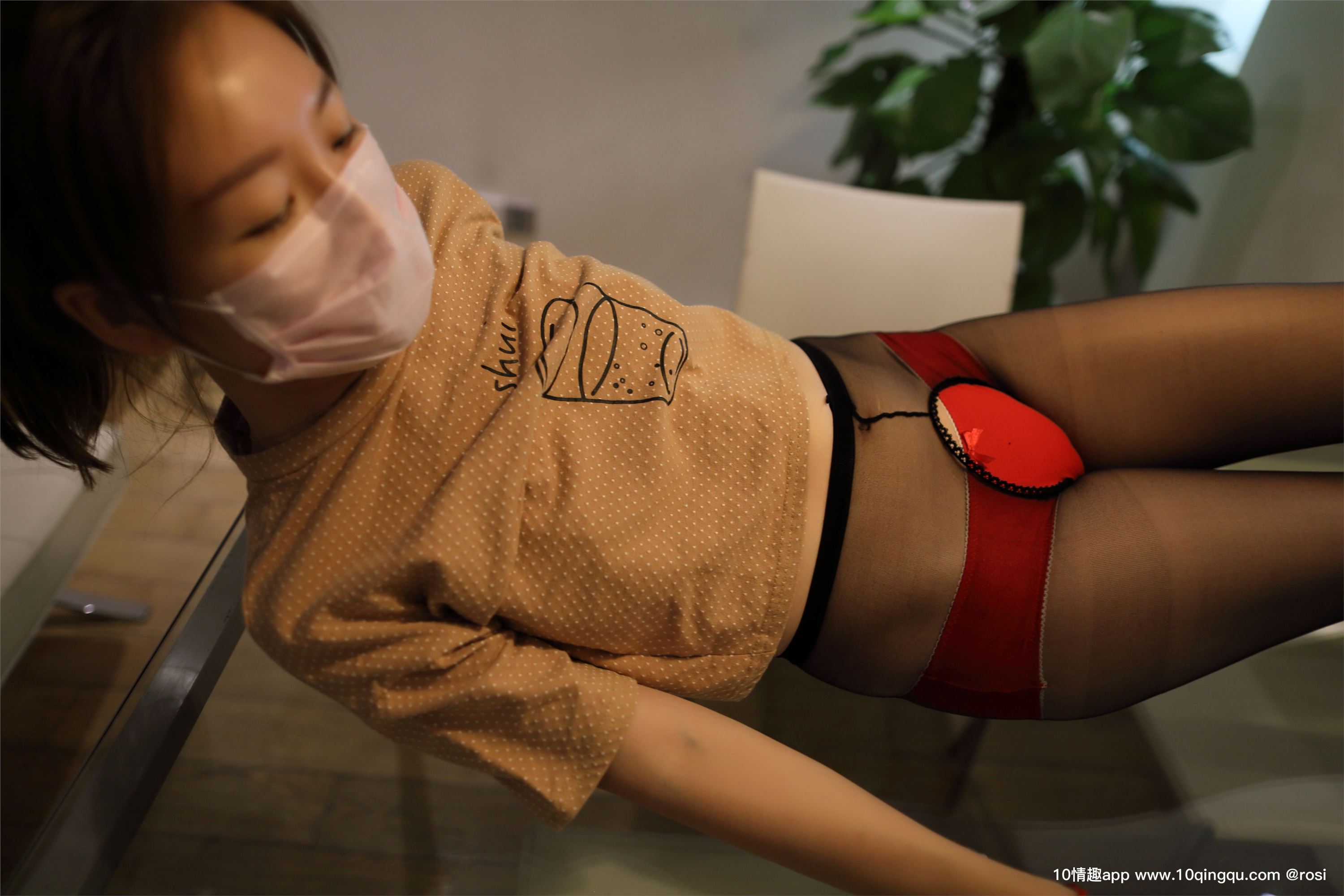 [ROSI写真]口罩系列 2019.04.10 NO.1032